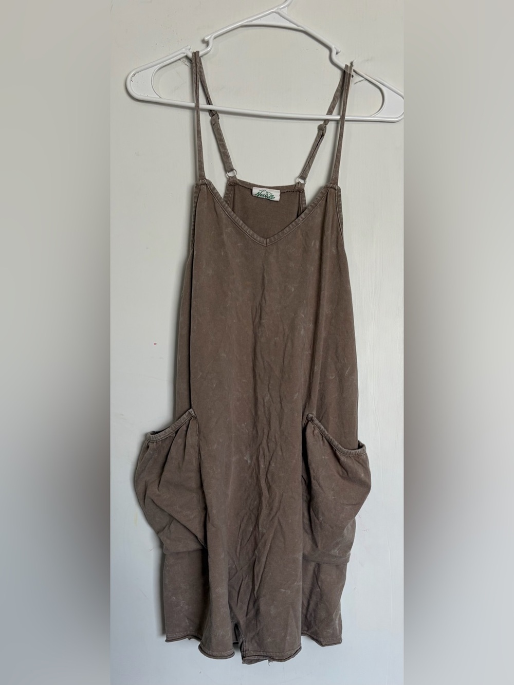 🤎 New Me Women’s Large Brown Romper